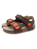 billowy Sandalen in Braun