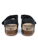 billowy Sandalen in Schwarz