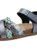 billowy Sandalen antraciet/zilverkleurig