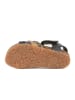 billowy Sandalen in Schwarz