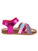 billowy Sandalen "Rosso" roze
