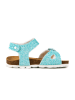 billowy Sandalen in Hellblau