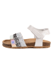 billowy Sandalen "Rosso" wit