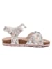 billowy Sandalen "Rosso" in Silber