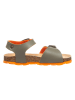 billowy Sandalen kaki/oranje