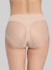 Bye Bra Pełne figi high waist w kolorze beżowym