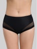 Bye Bra Pełne figi high waist w kolorze czarnym