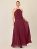 APART Plisseekleid in Bordeaux