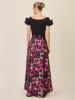 APART Kleid in Schwarz/ Lila
