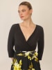 APART Kleid in Schwarz/ Gelb