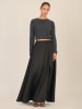 APART Paillettenbluse in Schwarz/ Dunkelblau
