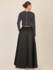 APART Paillettenbluse in Schwarz/ Dunkelblau