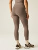 Dare 2b Legginsy funkcyjne "Refresh" w kolorze szarobrązowym