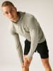 Dare 2b Functionele longsleeve "Sprint City" lichtgrijs