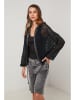 Lin Passion Leinenjacke in Schwarz