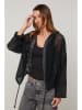 Lin Passion Leinenjacke in Schwarz