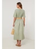 Lin Passion Kleid in Khaki