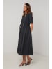 Lin Passion Kleid in Schwarz