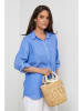Lin Passion Leinen-Hemd in Blau