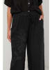 Lin Passion Leinen-Hose in Schwarz