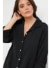 Lin Passion Linnen blouse zwart
