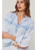 Lin Passion Bluse in Hellblau