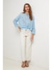 Lin Passion Blouse lichtblauw