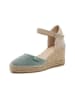 natural world Keilpumps in Türkis/ Beige