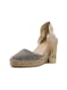 natural world Keilpumps in Grau/ Beige