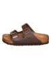 Birkenstock Pantoletten "Arizona" in Braun