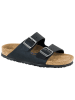 Birkenstock Leder-Pantoletten "Arizona" in Schwarz