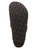 Birkenstock Leder-Clogs "Boston" in Braun