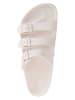 Birkenstock Slippers "Florida III Flex Platform" wit - wijdte S