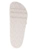 Birkenstock Slippers "Florida III Flex Platform" wit - wijdte S
