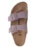 Birkenstock Slippers "Arizona" paars - wijdte S