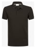 PROFUOMO Poloshirt in Dunkelbraun