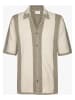 PROFUOMO Hemd in Creme/ Taupe