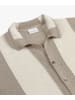 PROFUOMO Hemd in Creme/ Taupe