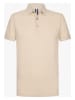 PROFUOMO Poloshirt zandkleurig