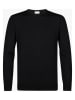 PROFUOMO Wollpullover in Schwarz