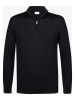PROFUOMO Wollpullover in Schwarz