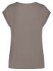 Sublevel 2-delige set: shirts taupe/wit