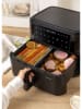 CREATE Frytkownica beztłuszczowa "Dual" w kolorze czarnym - 10 l