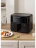 CREATE Heteluchtfriteuse ''Dual'' zwart - 10 l