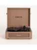 CREATE Platenspeler ''Retro'' lichtbruin - (B)44 x (H)18,5 x (D)33,3 cm
