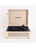 CREATE Plattenspieler ''Retro'' in Beige - (B)44 x (H)18,5 x (T)33,3 cm