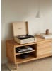 CREATE Plattenspieler ''Retro'' in Beige - (B)44 x (H)18,5 x (T)33,3 cm