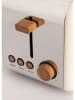 CREATE Toaster ''Retro'' in Creme - (B)32 x (H)21,5 x (T)19 cm