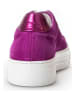 Gabor Leder-Sneakers in Lila