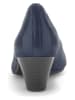 Gabor Leder-Pumps in Dunkelblau